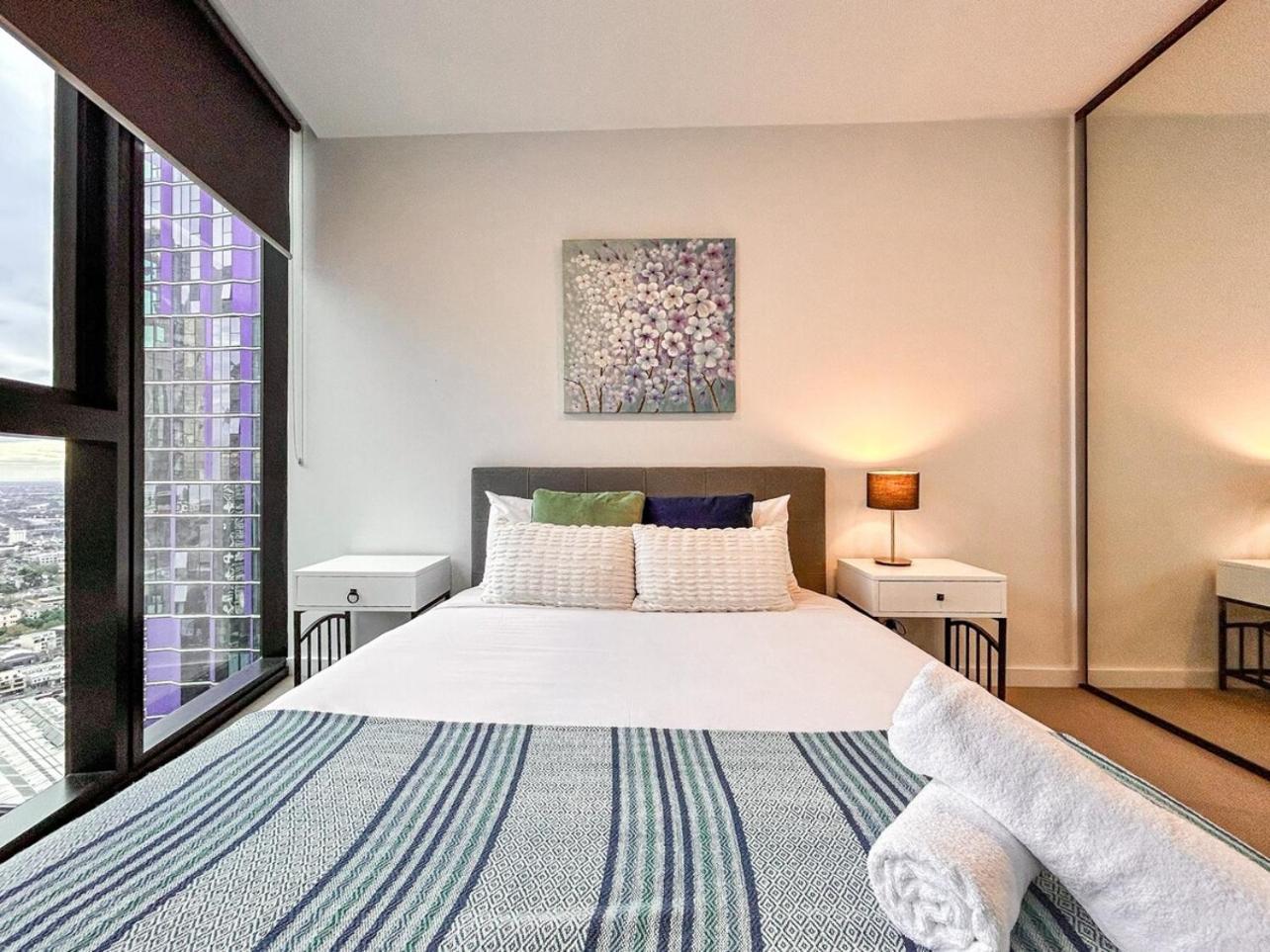 Dreamy View On High Level 2Br1Ba Apt Cbd Poolgy Melbourne Eksteriør bilde