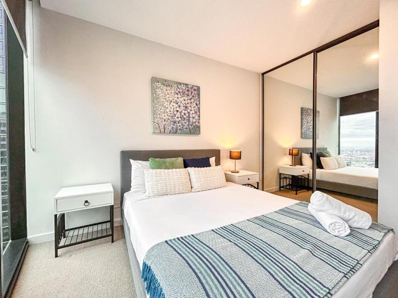 Dreamy View On High Level 2Br1Ba Apt Cbd Poolgy Melbourne Eksteriør bilde